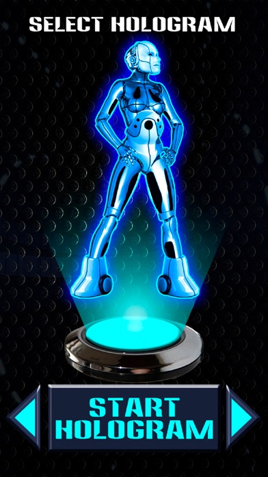 Screenshot #2 pour Hologram 3D Robot Simulator