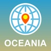 Oceania Map - Offline Map, POI, GPS, Directions