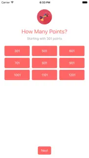darts scoreboard iphone screenshot 1