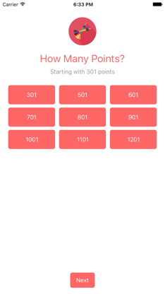 Darts ScoreBoard screenshot 1