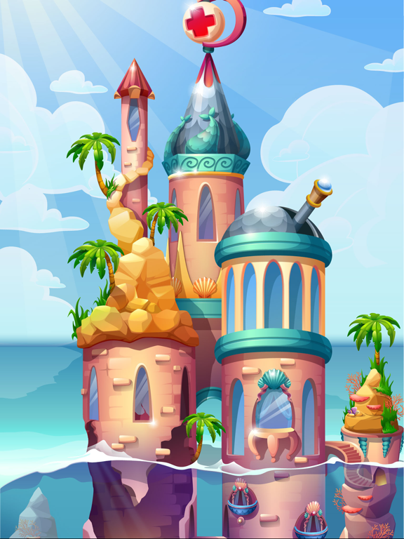 Baby Mermaid Hospital - Doctor Salon & Kids Games iPad screenshot