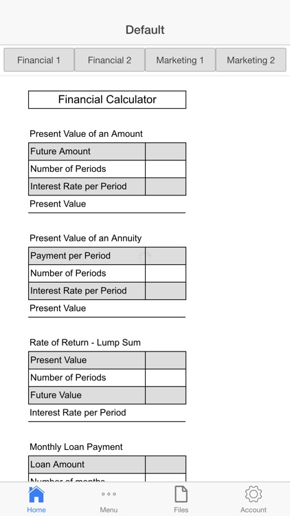 Business Calculator
