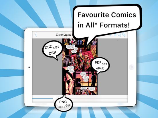 Screenshot #4 pour Comic Book Reader - Comic Reader + PDF Viewer