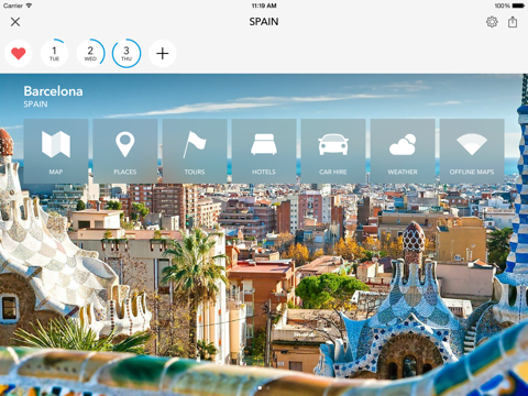 Screenshot #4 pour Espagne & Portugal Planificateur de voyages par Tripomatic, guides de voyage & cartes en ligne