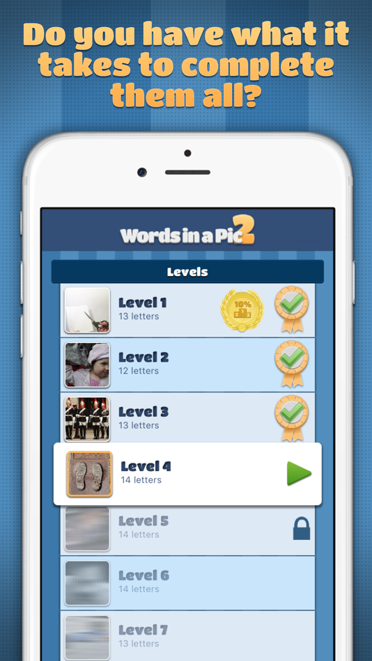 #5. Words in a Pic 2 (iOS) 由: Qiiwi Games AB