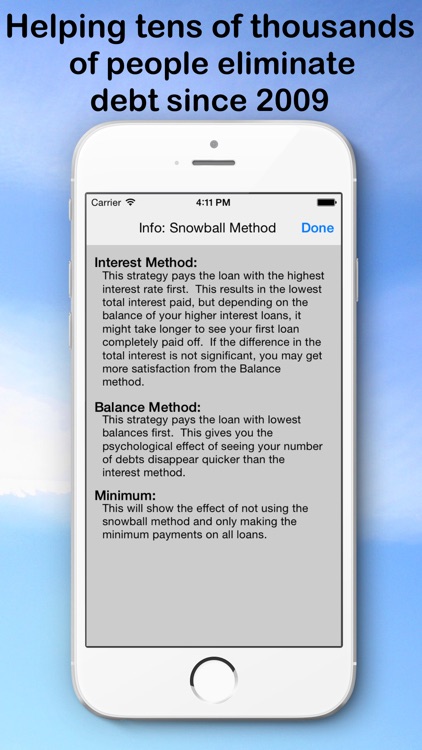 Debt Snowball Pro - Pay Off Your Debt Finance Calculator
