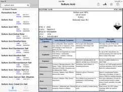 Chemical Safety Data Sheets - ICSC iPad image 2