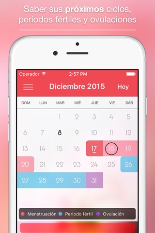 Cycle Reminder - Period Calendar and Fertility & Ovulation tracker screenshot 3