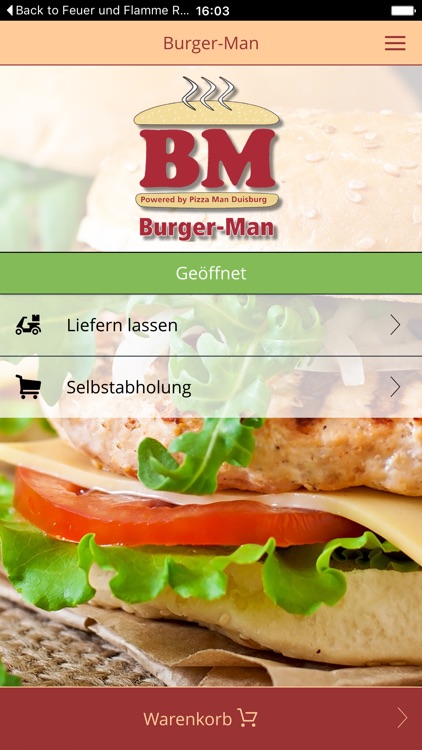 Burger Man Duisburg