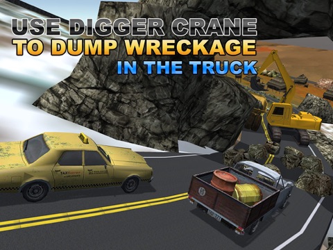 地すべり救助クレーン - このシミュレーターのゲームに大きなトラック＆クレーンを駆動のおすすめ画像1