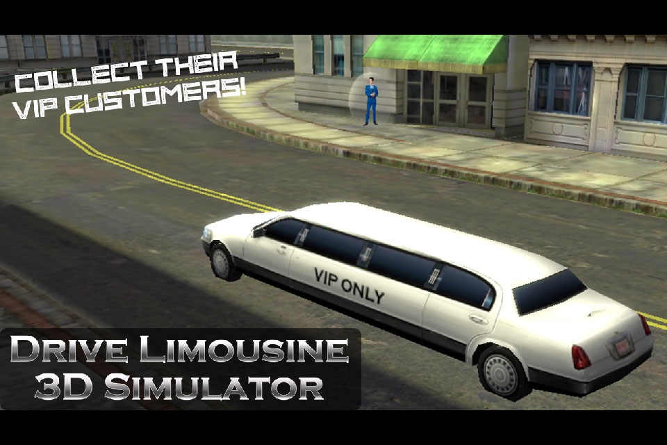 Drive Limousine 3D Simulator screenshot 2
