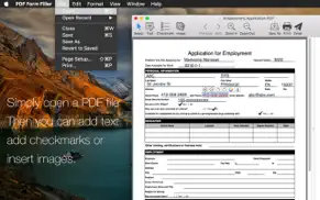 pdf form filler iphone capturas de pantalla 1