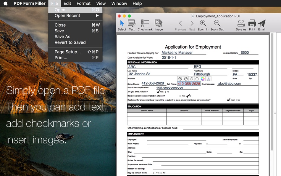 PDF Form Filler - 3.3 - (macOS)