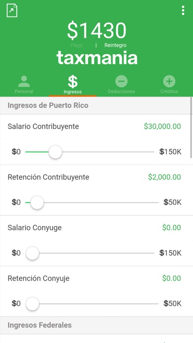 Screenshot #2 pour Taxmania Calculadora