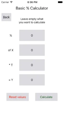 Game screenshot Basic Percent Calculator hack