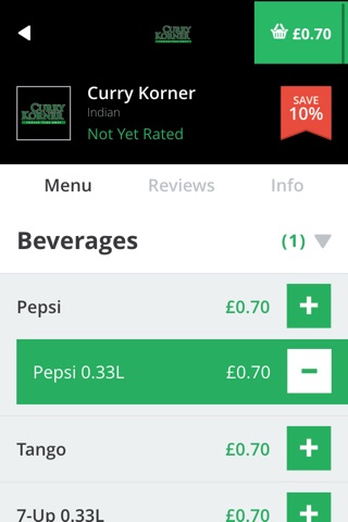 Curry Korner screenshot 4