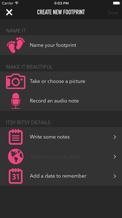 Footprints: Your Best Memories screenshot-3