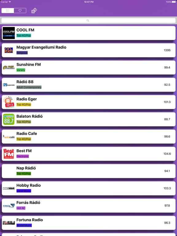 Hazai Rádiók - Magyar Rádiók - Hungary Radio Live Player (Hungarian, Magyarország rádió , Magyar)のおすすめ画像5