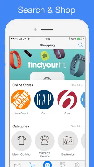 Screenshot von QR Reader For IPhone (Premium) auf dem iPhone 4