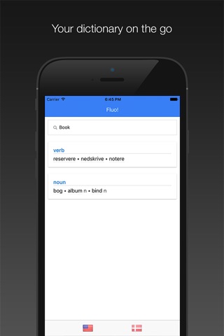 English-Danish Bilingual Dictionary screenshot 2