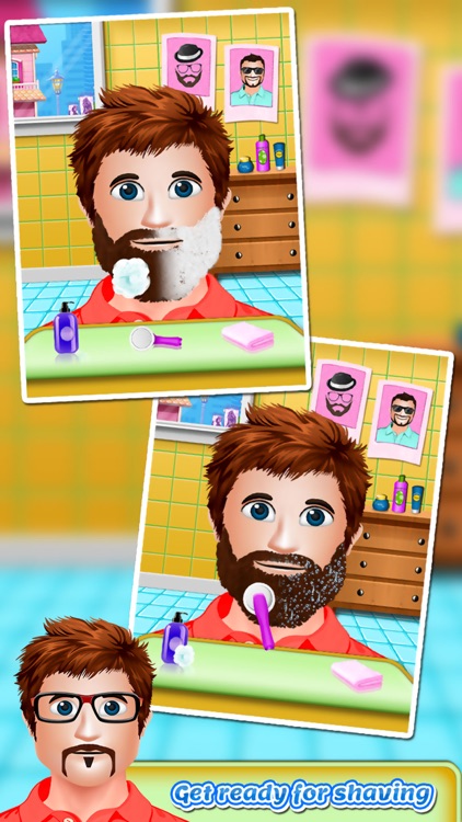 Crazy Prince Beard Salon for boys - It’s Messy Moustache & Shaving Barber Game