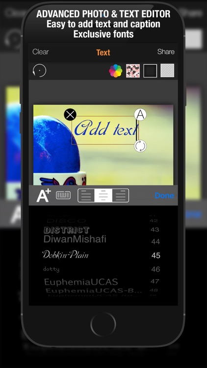 EasterPic Happy Easter Photo Editing - Add artwork, text and sticker over picture. Hand picked & hi-res design elements screenshot-4