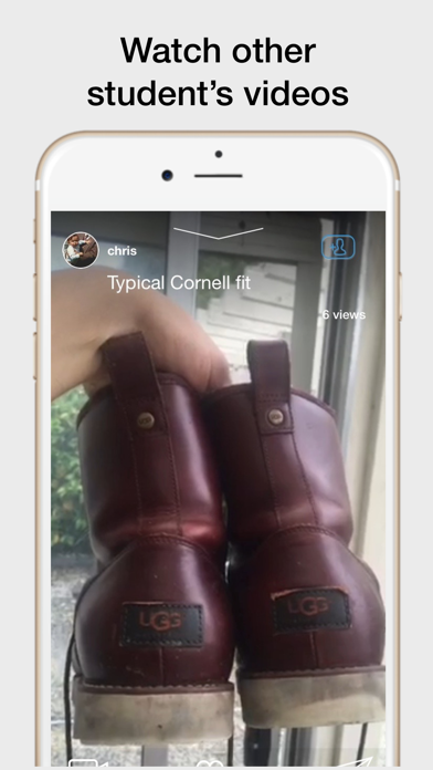 Baton - Explore your campus iPhone screenshot 4 - Social Networking app