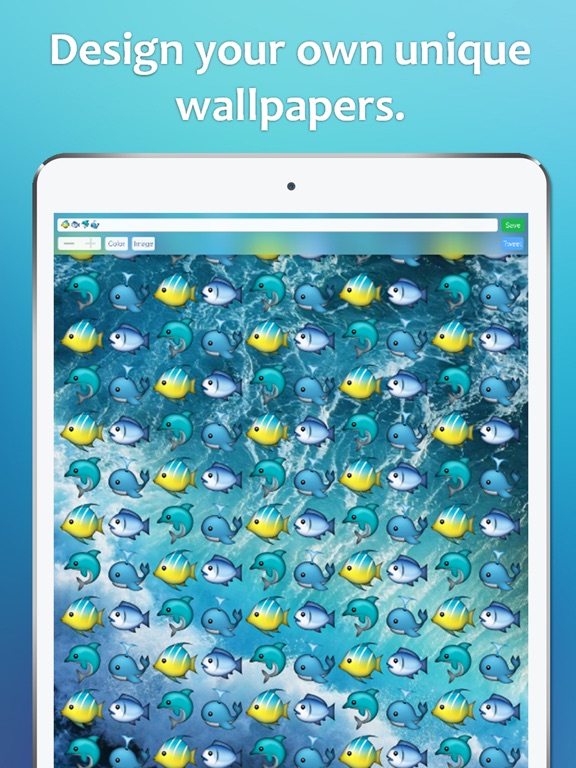 Screenshot #4 pour Emoji Wallpaper – milieux de conception avec emoji