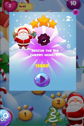 Christmas Pop - Bubble Shooter Santa Claus Holiday Games screenshot 3