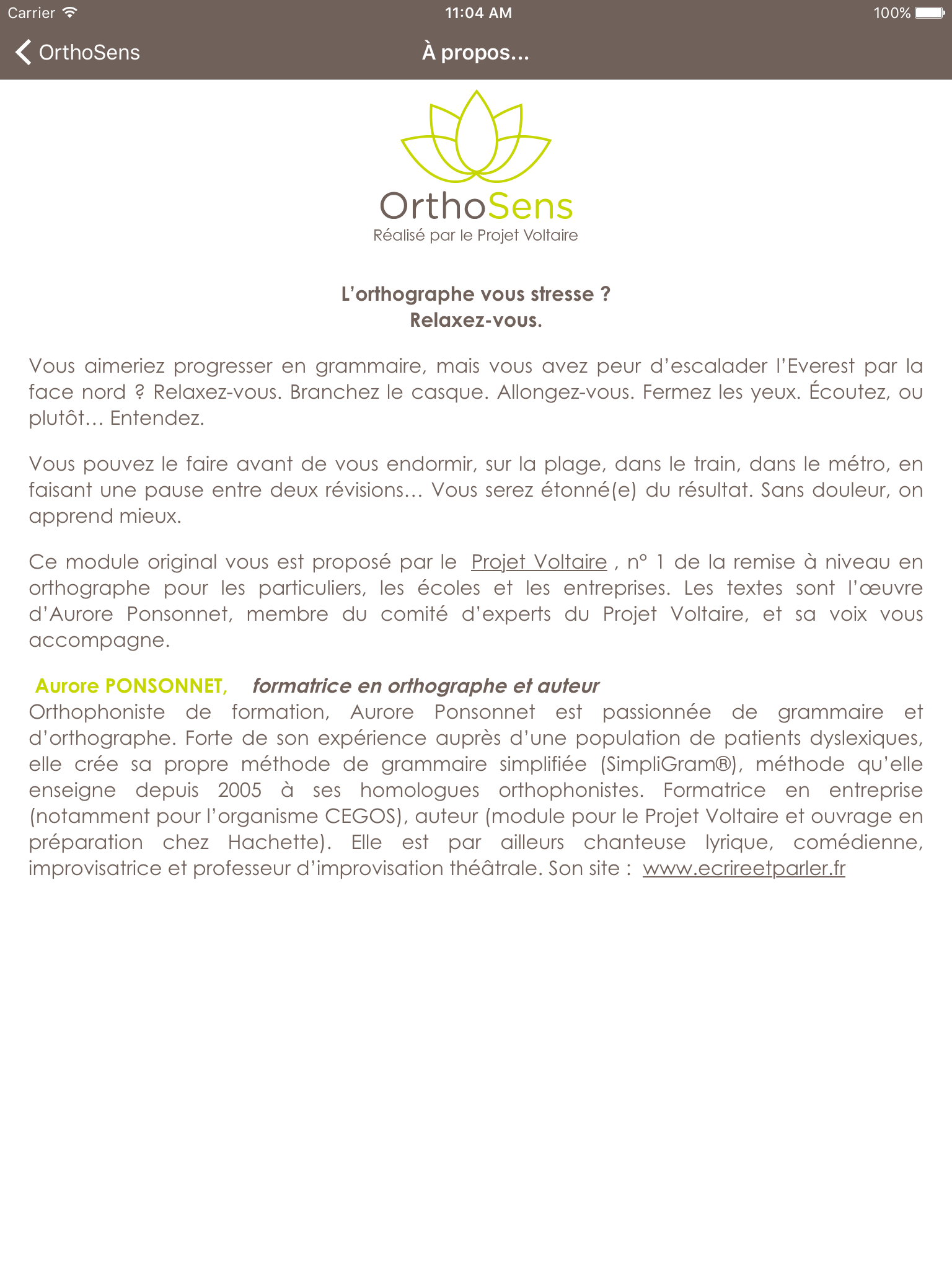 OrthoSens screenshot 6