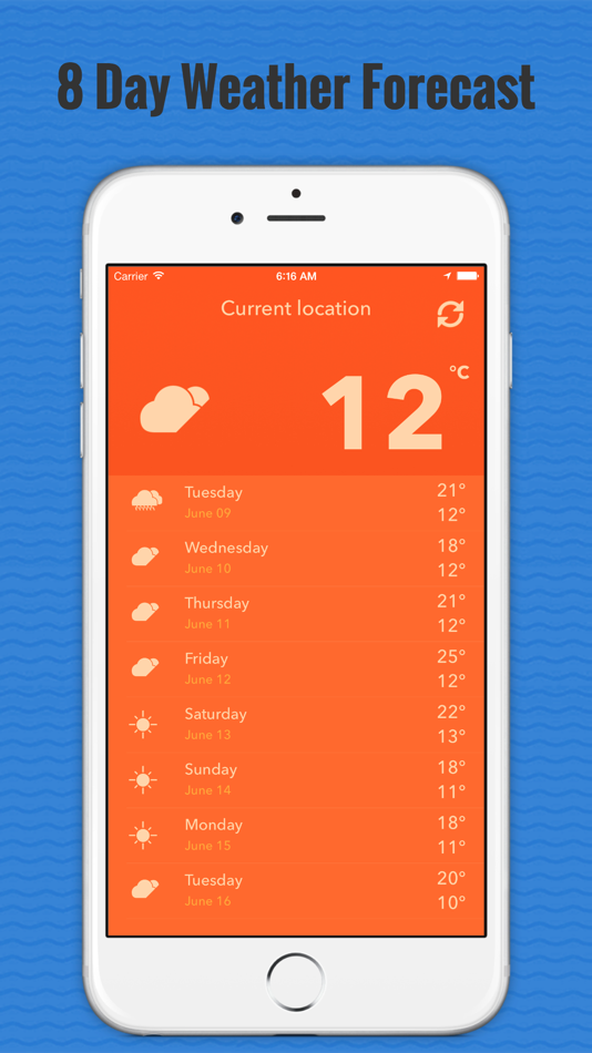 #1. Thunderstorm-Local Weather (iOS) 由: Ramalingam Sivaramakrishnan