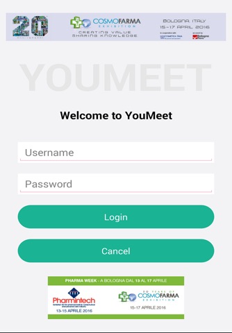 YouMeet Cosmofarma 2016 screenshot 4