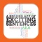 Icon A Second App of Exciting Sentences