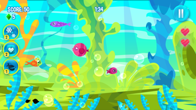 Screenshot #1 pour Hungry Fish Evolution