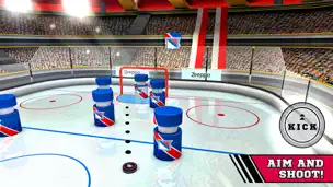 Pin Hockey - Ice Arena - Glow like a superstar air master - Screenshot 1