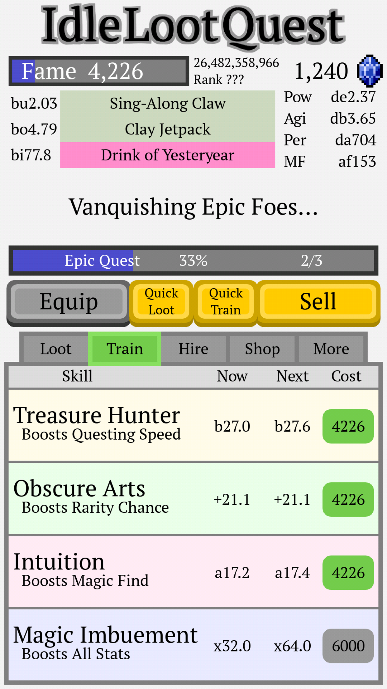 Idle Loot Quest screenshot 3