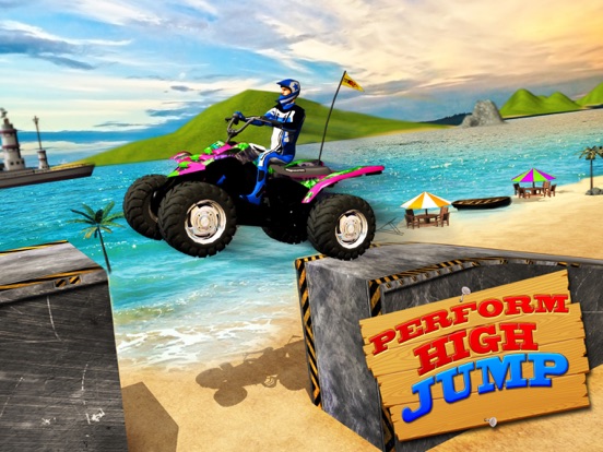 Beach Bike Stunts 2016 iPad screenshot