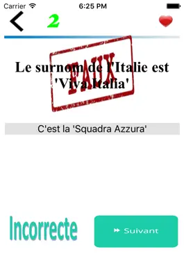 Game screenshot Sport vrai ou faux (sans internet) apk