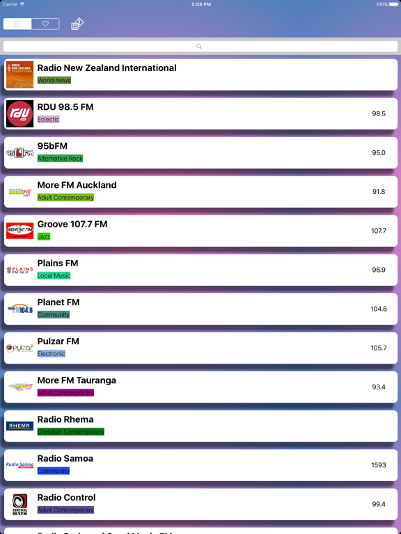 Screenshot #6 pour Radio  - New Zealand Radio Stations For Free - Stream Live Radio