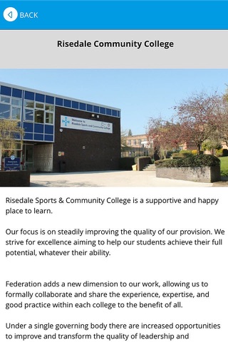 Risedale Community College screenshot 2