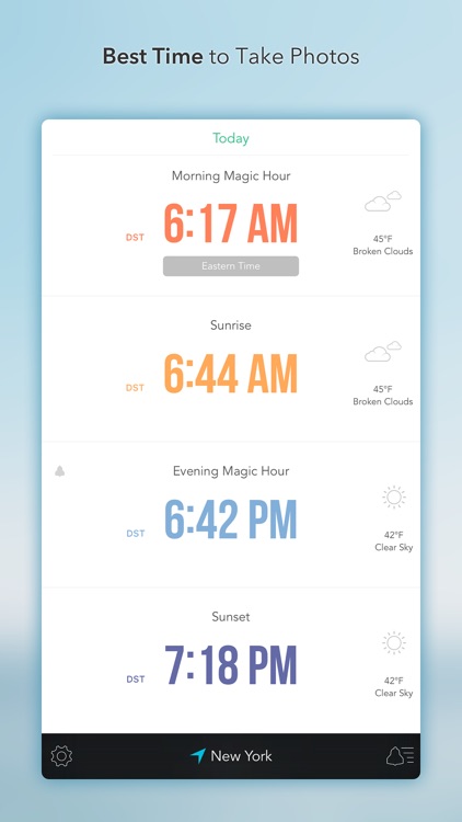 Lumy - Helps You Track Photographic Times screenshot-0
