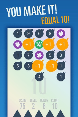 Equal 10 Lite - Mathematics screenshot 2