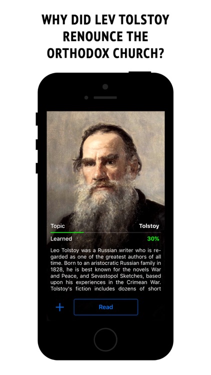 Tolstoy - interactive biography