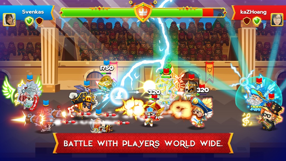 #3. Rise of Heroes (iOS) Podle: Topebox