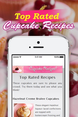 Cupcake Recipes! - Recipes, Tips & More screenshot 2