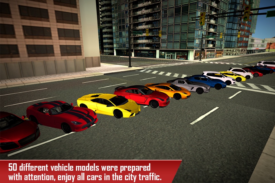 Traffic Car Driving - City screenshot 4