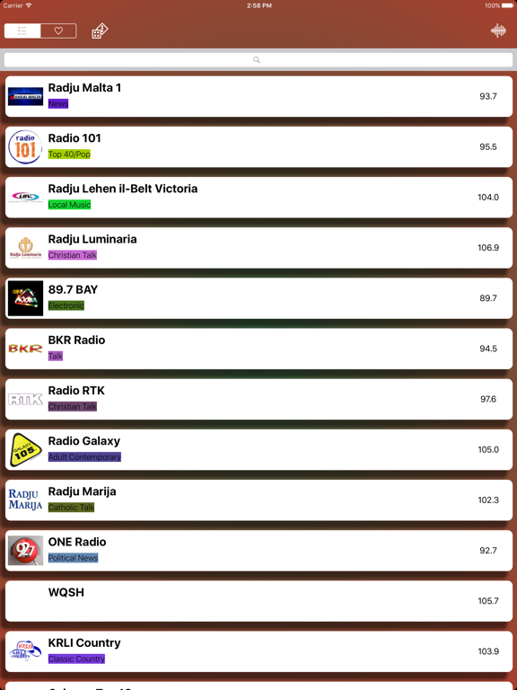 Screenshot #6 pour Radio - Malta Radio Live Stream ( Malti Radju / Maltese)