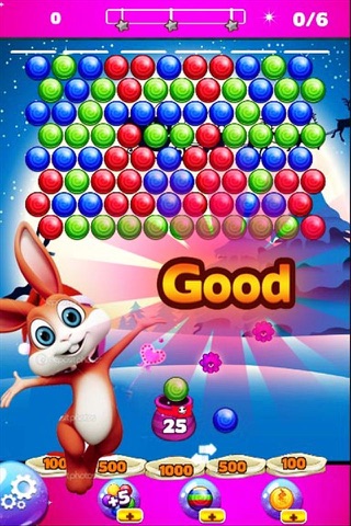 Pop Rabbit Bubble Slither Mania screenshot 2