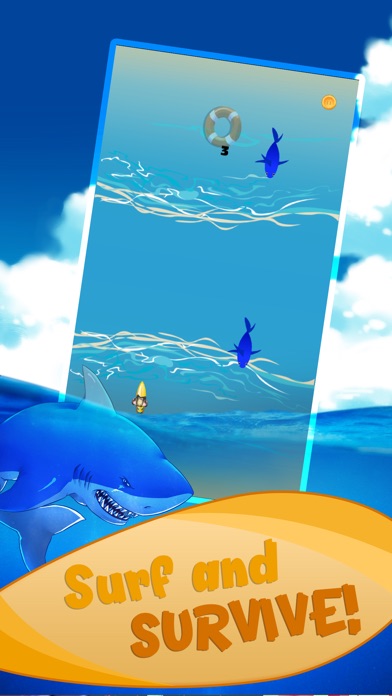 Surfer Girl Shark Attack Escape 1.0 IOS -