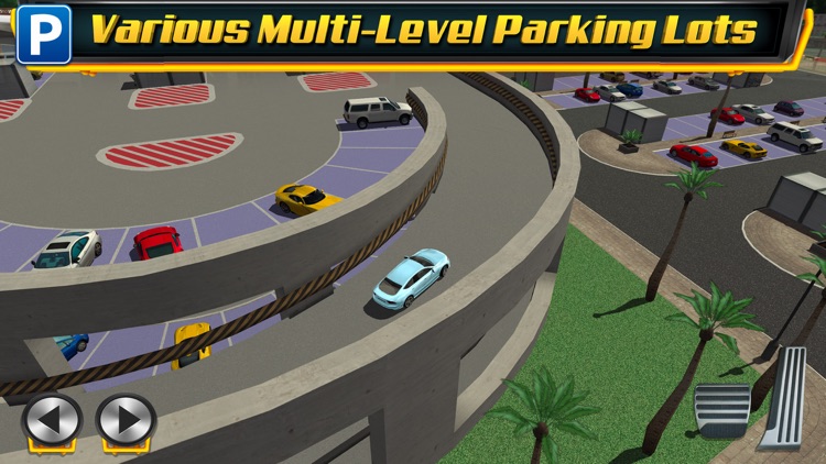 Multi Level 4 Car Parking Simulator a Real Driving Test Run Racing Games